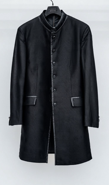 Textile Long Jacket